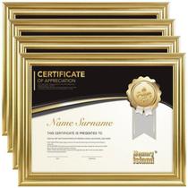 Molduras para documentos Memory Island 21 x 29,7 cm com vidro real, pacote com 4