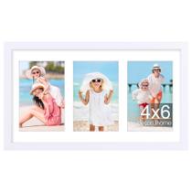 Molduras para fotos, colagem, decoração de parede, DecoruHome, 8x14, branco Molduras para fotos, colagem, decoração de parede, DecoruHome, 8x14, branco