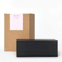Molduras para fotos de papel Monolike 10x15cm pretas, pacote com 100 Molduras para fotos de papel Monolike 10x15cm pretas, pacote com 100