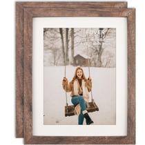 Molduras para fotos TOFOREVO Rustic Wood 8x10, conjunto de 2 Molduras para fotos TOFOREVO Rustic Wood 8x10, conjunto de 2