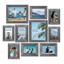 Molduras para fotos TWING Collage Wall Decor, pacote com 10 unidades, cinza