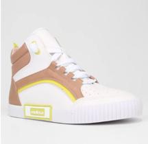 Moleca Bota Branco Nude