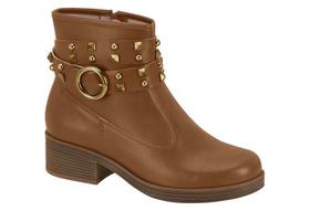 Moleca Bota Feminina 5354 201 23572 95669 Caramelo - CARAMELO