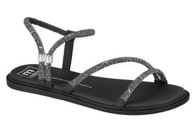 Moleca Sandalia Fem Ad 5450.237 Black Diamond Moleca Sandalia Fem Ad 5450.237 Black Diamond