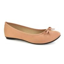 Moleca Sapatilha Napa Nature Matelassê Nude Elegância -