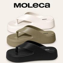 Moleca - Tamanco Flatform Feminino Slide - Ref.: 5579.100 Cor:PretoTamanho:39
