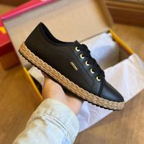 Moleca Tênis Casual Feminino FLOATHER CLASSIC Original corda 5696.332 - Preto - 35 Moleca Tênis Casual Feminino FLOATHER CLASSIC Original corda 5696.332 - Preto - 35