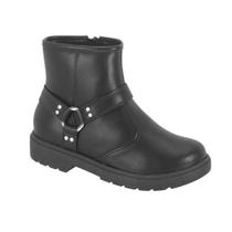 Molekinha Bota Napa Berlim Cano Medio Preto Molekinha Bota Napa Berlim Cano Medio Preto