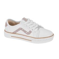 Molekinha Tenis Napa Turim Shine Branco