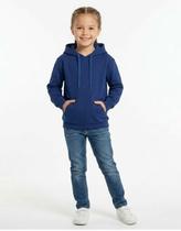 Moleto Escolar Infantil Unissex Blusa Com Capuz Flanelado