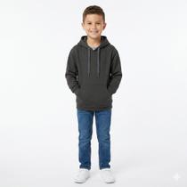 Moleto Escolar Infantil Unissex Blusa Com Capuz Flanelado Moleto Escolar Infantil Unissex Blusa Com Capuz Flanelado