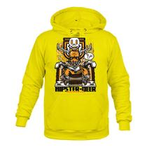 Moletom 100% Algodão Canguru Hipster