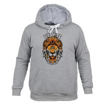 Moletom 100% Algodão Canguru Lion King