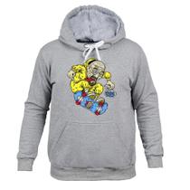 Moletom 100% Algodão Flanelado Skatista Irado