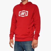 Moletom 100% icon pullover vermelho Moletom 100% icon pullover vermelho