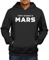 Moletom 30 Seconds To Mars Rockwear Preta