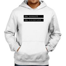Moletom 50% Namastê 50% Vaisefudê - Foca na Moda