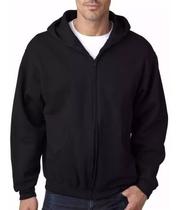 Moletom Aberto Com Ziper Liso Capuz Bolso Blusa Frio Moleton Moletom Aberto Com Ziper Liso Capuz Bolso Blusa Frio Moleton