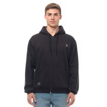 Moletom aberto freesurf original logo preto