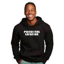 Moletom Academia Personal Trainer Casaco Blusa De Frio Com Capuz