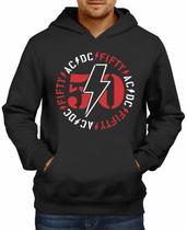 Moletom Acdc 9 Rockwear Preta