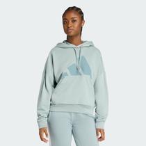Moletom Adidas Big Logo com Capuz Feminino Verde Moletom Adidas Big Logo com Capuz Feminino Verde