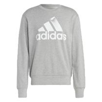Moletom Adidas Big Logo Masculino - Cinza