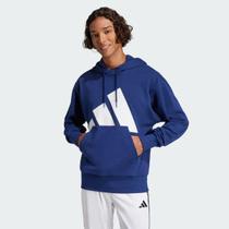 Moletom Adidas Essentials Big Logo com Capuz Marinho Moletom Adidas Essentials Big Logo com Capuz Marinho