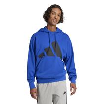 Moletom Adidas Essentials Big Logo Cor: Azul E Preto - Tamanho: M