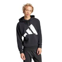 Moletom Adidas Essentials Big Logo Cor: Preto E Branco - Tamanho: G