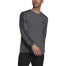 Moletom Adidas Essentials Fleece com 3 listras para homens