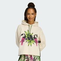 Moletom Adidas Farm Hoodie Feminino Bege
