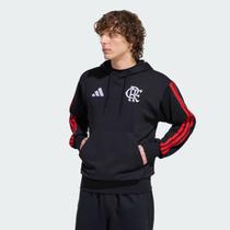 Moletom Adidas Flamengo DNA Preto e Branco
