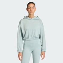 Moletom Adidas MO Cover-Up Feminino Verde Moletom Adidas MO Cover-Up Feminino Verde