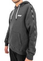 Moletom Aeropostale Masculino A87 Logo Tape Chumbo