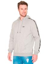 Moletom Aeropostale Masculino A87 Logo Tape Cinza Mescla