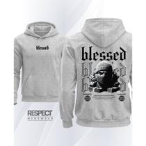 Moletom Algodão Blessed Assault New Casaco Streetwear Premium