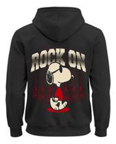 Moletom Algodão Blusa De Frio Flanelado Luken Rock In Roll Moletom Algodão Blusa De Frio Flanelado Luken Rock In Roll