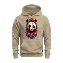 Moletom Algodão Canguru Inverno Premium Estampado La Panda Moleta