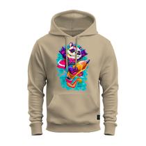 Moletom Algodão Canguru Inverno Premium Estampado Lapis Surf