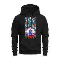 Moletom Algodão Canguru Inverno Premium Estampado Mandala Animal