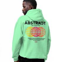 Moletom Algodão Com Capuz Abstract Use Your Mind Sinse 2019
