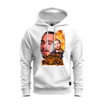 Moletom Algodão Estampado Premium Unissex Post Malone Fire