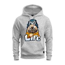 Moletom Algodão Estampado Premium Unissex Pug Life