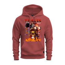 Moletom Algodão Estampado Premium Unissex Travis Negão Scott