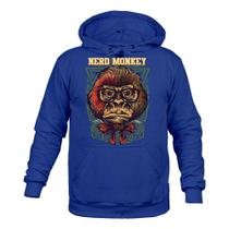 Moletom Algodão Flanelado Nerd monkei