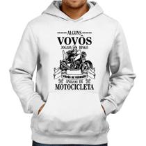 Moletom Alguns vovôs jogam bingo, vovôs de verdade andam de motocicleta - Foca na Moda