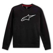 Moletom Alpinestars Ageless Crew Fleece Preto/Cinza