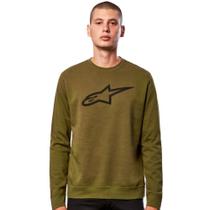 Moletom Alpinestars Ageless Crew Verde