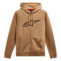 Moletom alpinestars ageless ii zip hoodie areia preto